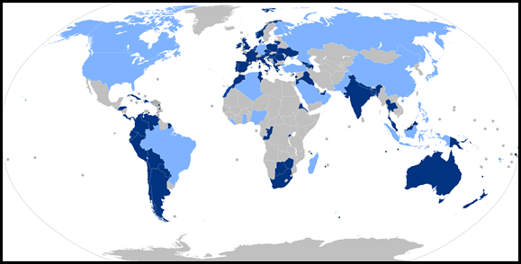 mapa do confinamento